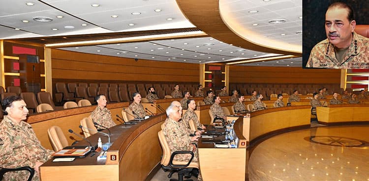 Corps Commanders reject terror–crime–politics nexus, draw red line on stability