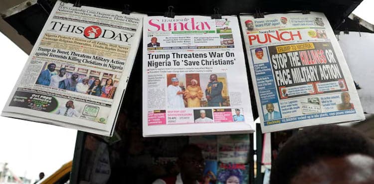 Exclusive: US conducting surveillance flights over Nigeria after Trump intervention threat