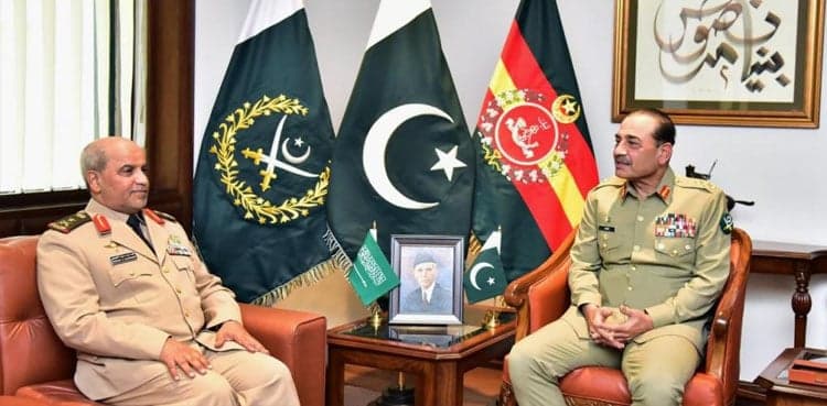 Field Marshal Asim Munir, Saudi Military Chief review defence partnership