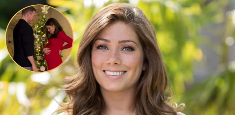 Nikki Sanderson reveals pregnancy in Christmas Instagram post
