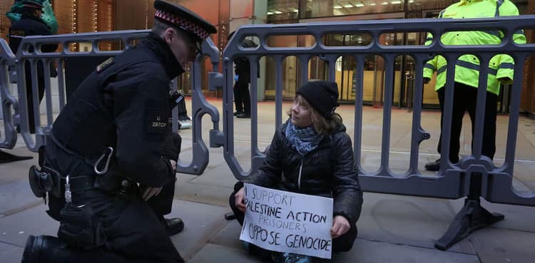 Greta Thunberg arrested, later bailed, at London Palestine protest