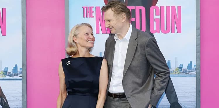 Pamela Anderson confirms split from Liam Neeson, opens up about why it ended
