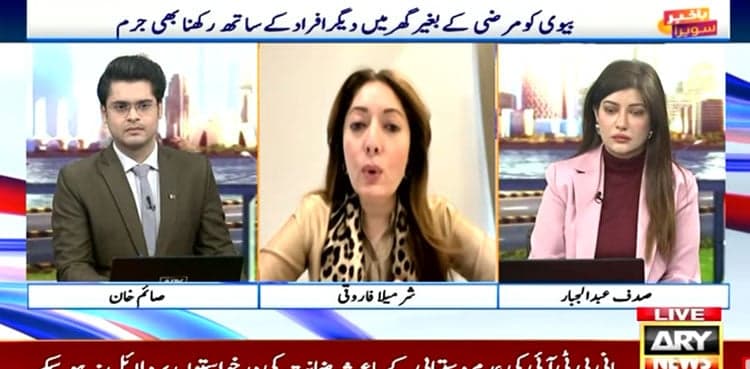 No punishment for staring at wife in domestic violence bill: Sharmila Faruqui
