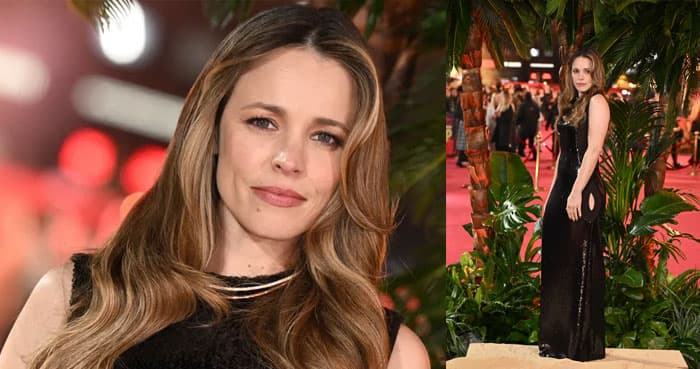 Rachel McAdams stuns in liquid metal dress at ‘Send Help’ London premiere