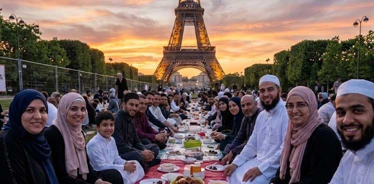 Paris Sehri & Iftar Time- Ramadan 2026