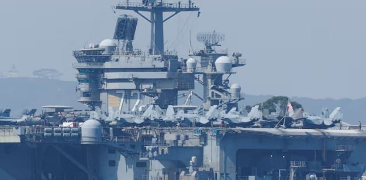 US shoots down Iranian drone approaching aircraft carrier, official says