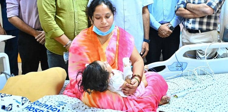 Infant gets Rs16 crore worth of life-saving injection