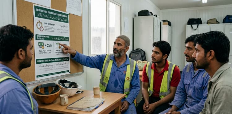 Overtime guide for labourers in Oman- 2026 Guide