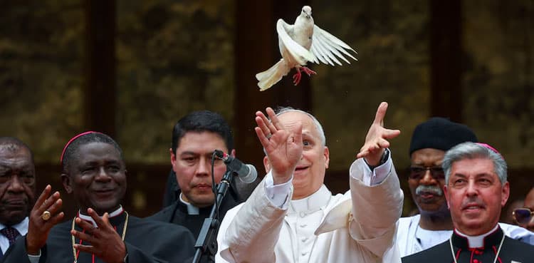 Pope Leo, in Cameroon, decries 'handful of tyrants' ravaging the world
