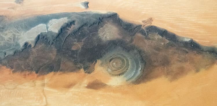 What lies behind the Eye of the Sahara formation? NASA explains
