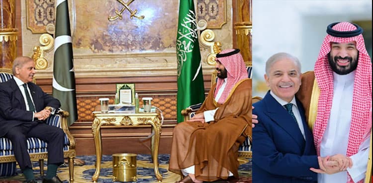 PM Sharif, Saudi crown prince discuss evolving regional situation