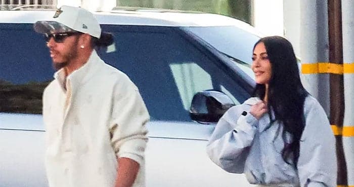 Kim Kardashian spotted with Lewis Hamilton in L.A. after Coachella date
