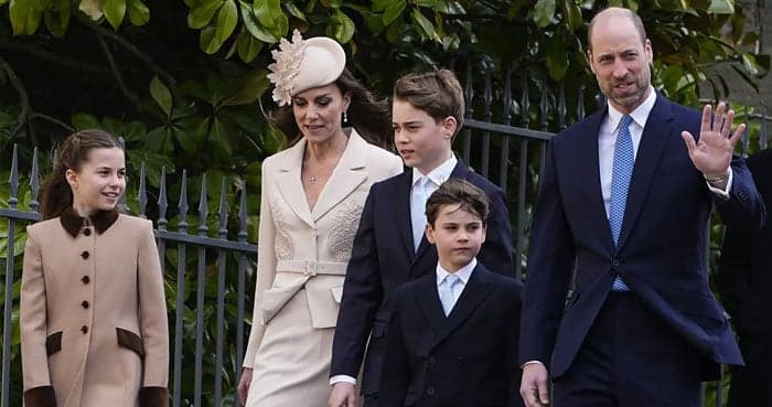 Kate Middleton, Prince William return to Easter Service with kids after 2-year hiatus