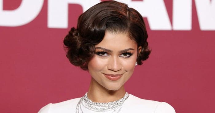 Zendaya stuns in bridal theme with striking blue look at ‘The Drama’ premiere