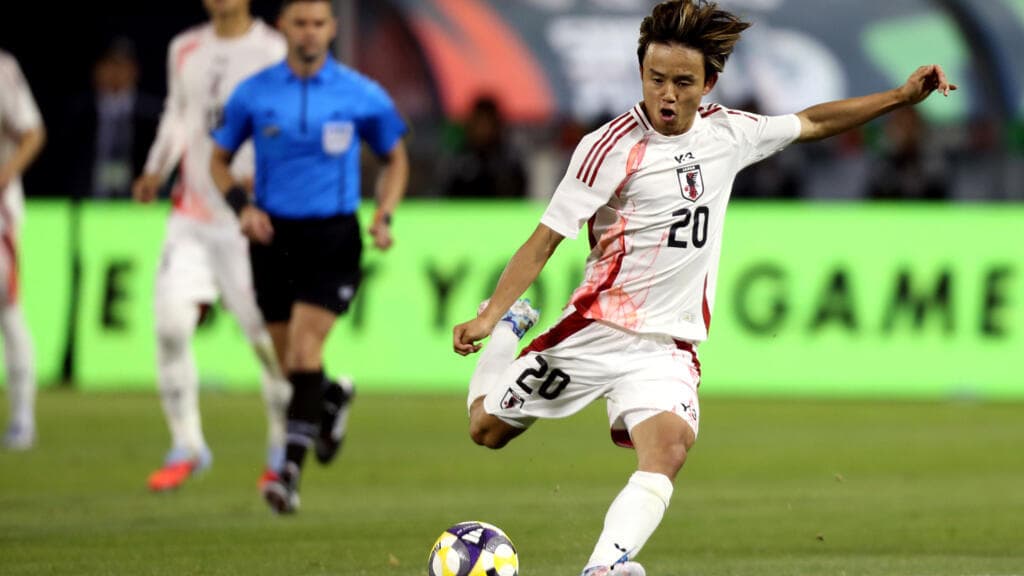 Kubo vows to lead Japan at World Cup with Mitoma out
