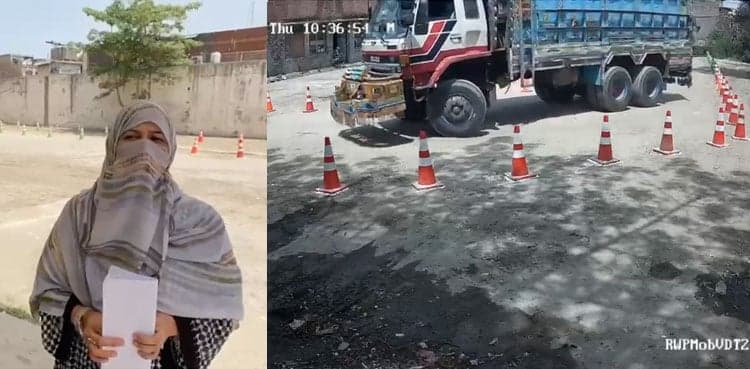 Rawalpindi’s first woman obtains HTV driving licence