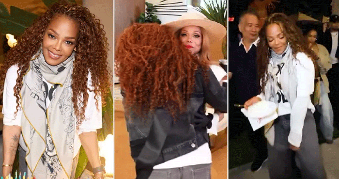 Janet Jackson celebrates 60th birthday with family and friends