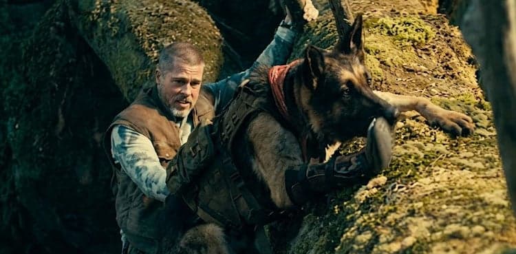 'Heart of the Beast' trailer: Brad Pitt, combat dog face the wild in David Ayer thriller