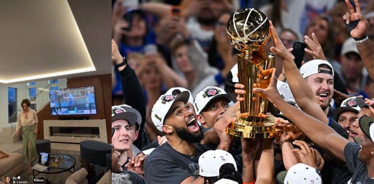 Jennifer Lopez overjoyed as Knicks win NBA title in 53 years