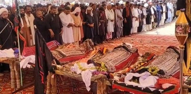 Eight dead after Alam touches 11,000-volt wire in Muharram procession