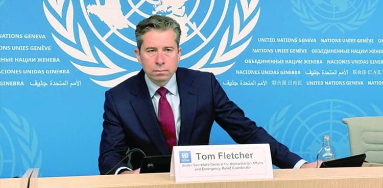 UN aid chief demands 'dignity' for Gaza population, lifting of Israeli restrictions