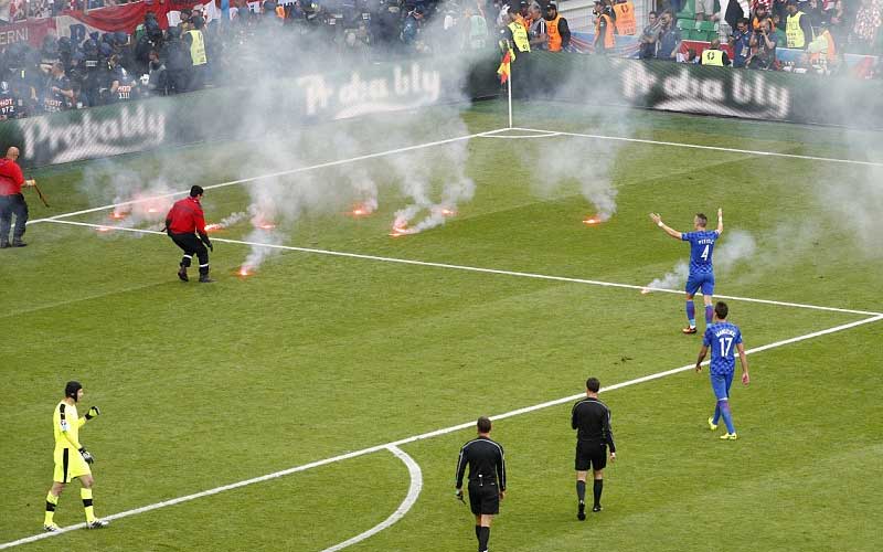 Croatia-flares