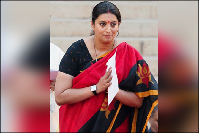 Smriti Irani model to minister