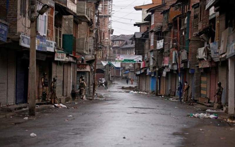 Complete shutdown observed against killing spree in occupied Kashmir