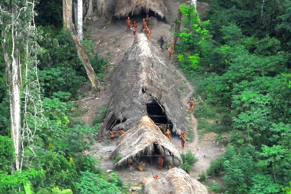 Incredible New Pictures Reveal Rare Glimpse Of Uncontacted Amazon Tribe ...