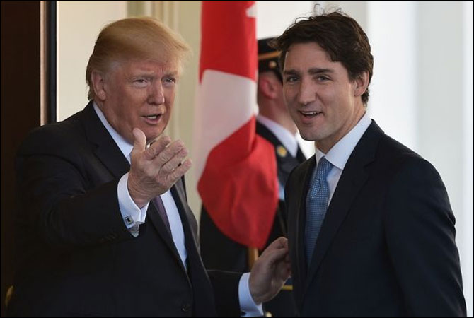 Justin Trudeau Opens Talks With Trump Aiming To Boost Trade - ARY NEWS