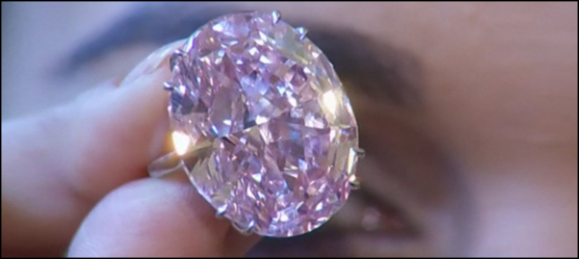 'Pink Star' diamond fetches record $71.2 mn in Hong Kong - ARY NEWS