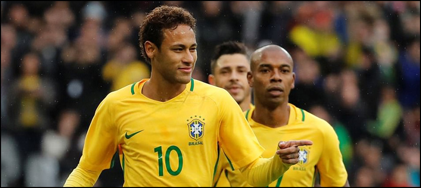 Neymar breaks Pele's Brazil goal-scoring record in 5-1 win in South  American World Cup qualifying