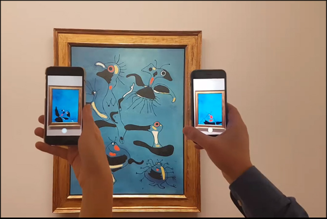 'Augmented Reality' Brings Art Alive In Vienna