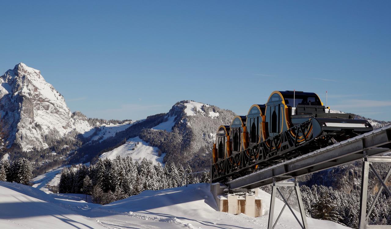 Worlds Steepest Funicular Railway To Open In Switzerland