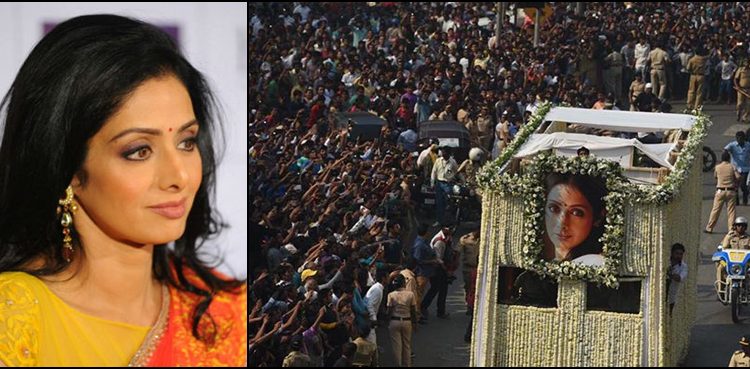 Sridevi Funeral: Thousands Of Fans, Bollywood Celebrities Arrive To Pay ...