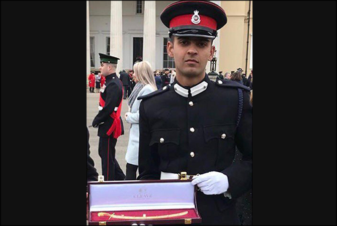 Pakistan Army cadet receives prestigious medal at UK Military Academy