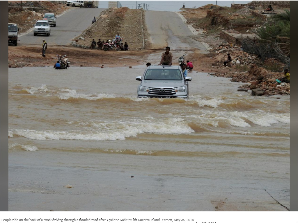 Two people dead, three missing in Oman after cyclone