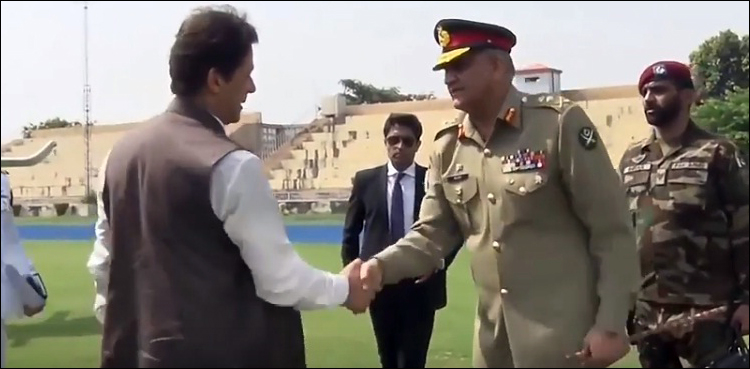 Imran Khan army chief GHQ Fawad Chaudhry