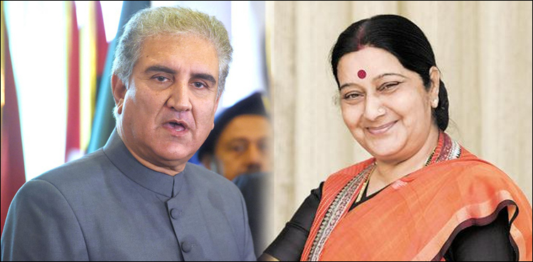 Shah Mehmood Sushma Swaraj UNGA