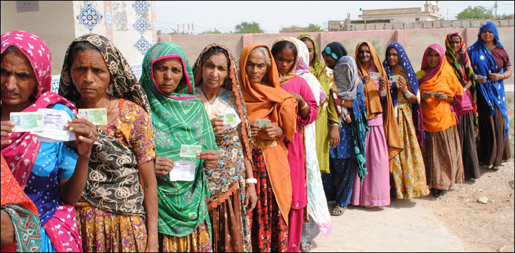 Thar women record highest turnout