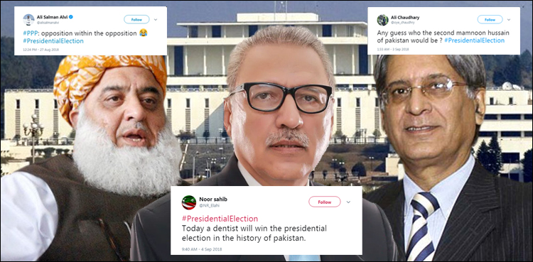 Twitter reacts to Pakistan's 13th Presidential Elections