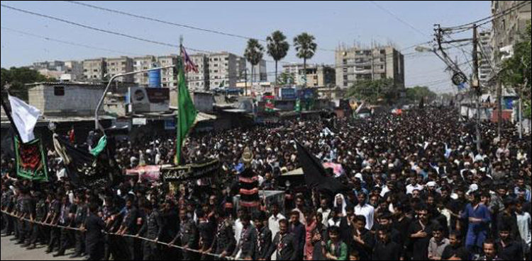 Ashura, processions, peacefully