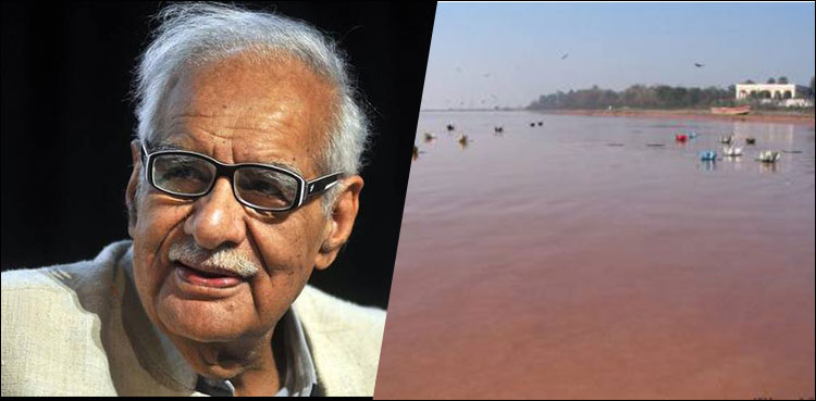 Kuldip Nayar ashes