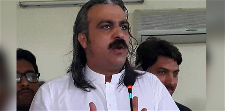 Ali Amin Gandapur , cardiac hospital, Gilgit, GB minister