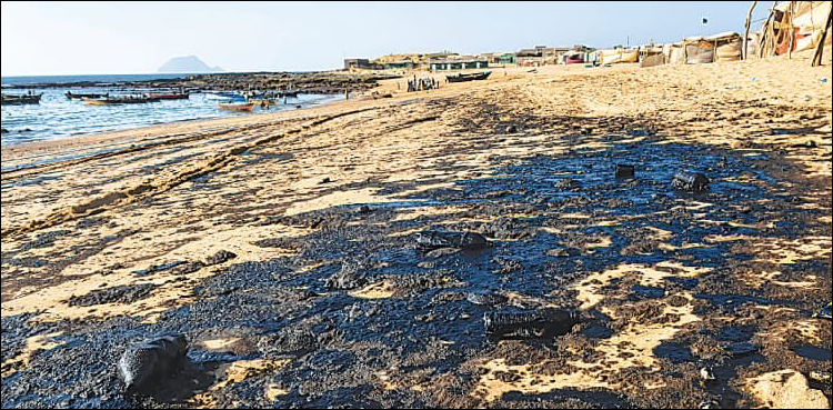 Oil spill Mubarak Village