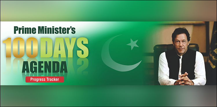 Imran Khan 100 days agenda website