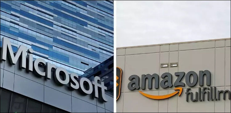 Microsoft Amazon