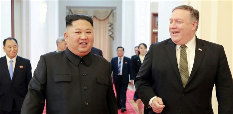 Mike Pompeo hopes North Korea’s Kim chooses ‘peace and prosperity over conflict and war’