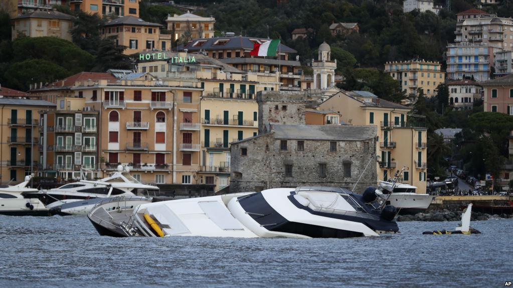 Fierce Winds Destroyed Forests In Storm-hit Italy