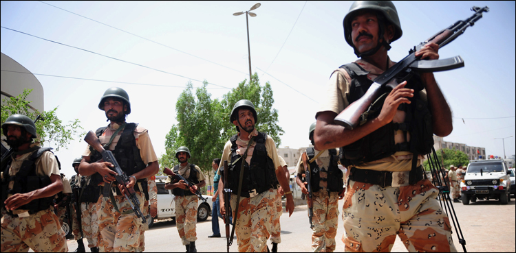 Sindh Rangers, outlaws, six